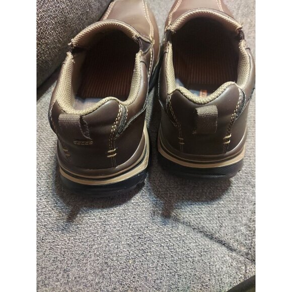 Skechers Men's Rovato-Venten Loafer Dkbr 65415.Men size 9 Dress Shoes Brown - Picture 10 of 12